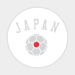 Japan Soccer Team Heritage Flag Magnet